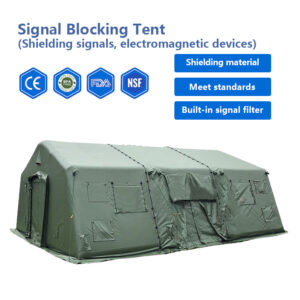 Signal blocking tent