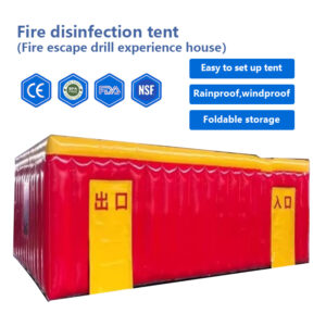 Fire drill tent