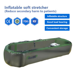 Inflatable soft stretcher